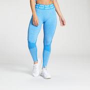 Spodnie sportowe damskie - Damskie legginsy z kolekcji Curve MP – jasnoniebieskie - XS - miniaturka - grafika 1