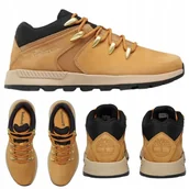 Buty trekkingowe męskie - Buty Trekkingowe MĘSKIE BRĄZOWE TIMBERLAND Sprint Trekker r. 46 - miniaturka - grafika 1