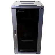 Szafy rack - ExtraLink Stojąca 19" 22U 600x600mm czarna - miniaturka - grafika 1