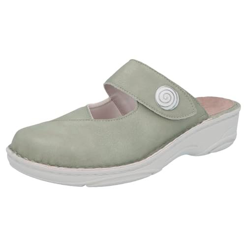 Berkemann Damskie kapcie Heliane, Pastelowy zielony, 41.5 EU