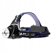 Latarki - Mocna Latarka Czołowa Led Reflektor Na Głowę - miniaturka - grafika 1