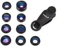 Akcesoria fotograficzne - Zestaw obiektywów do smartfona Levenhuk Lens S10 - miniaturka - grafika 1
