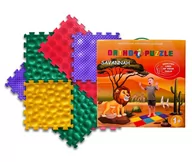 Maty piankowe - ORTHO PUZZLE Mata do masażu (ortopedyczna) modułowa "Sawanna" - miniaturka - grafika 1