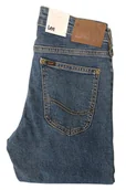 Spodnie męskie - LEE MALONE SKINNY STONE BLUE MID RURKI MĘSKIE sec - miniaturka - grafika 1