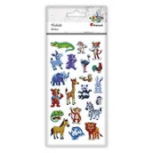 Zabawki kreatywne - Naklejki wypukłe zwierzęta mix 20szt - miniaturka - grafika 1