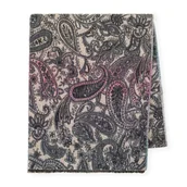 Apaszki i szaliki męskie - Damski szal w motyw orientu szaro - różowy - miniaturka - grafika 1