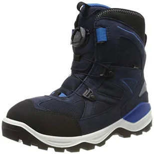 ECCO Chłopcy Snow Mountain Śniegowce, Blue Black Night Sky, 35 EU - Śniegowce damskie - miniaturka - grafika 1