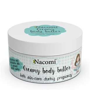 Nacomi Masło do ciała - Pregnant Care Creamy Body Butter Masło do ciała - Pregnant Care Creamy Body Butter - Balsamy i kremy do ciała - miniaturka - grafika 1