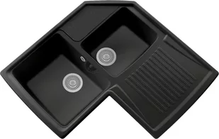 Zlew PLADOS HARMONY CZARNY MAT (black mat 70) (HRA83270) - Zlewozmywaki - miniaturka - grafika 1