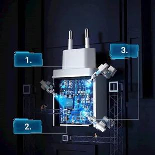 Ugreen CD122 szybka ładowarka sieciowa Quick Charge 3.0 18W 3A USB biały (10133) - Ładowarki do telefonów - miniaturka - grafika 6