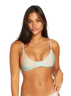Góra od stroju Volcom Palm Shell Scoop Bikini Top biustonosz kąpielowy-S - Stroje kąpielowe - miniaturka - grafika 1