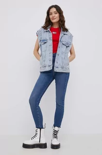 Spodnie damskie - Tommy Jeans Jeansy MELANY CE636 damskie high waist - grafika 1