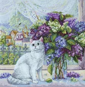 Pasmanteria - Haft krzyżykowy, Zestaw do haftu, Wiosenny nastrój - miniaturka - grafika 1