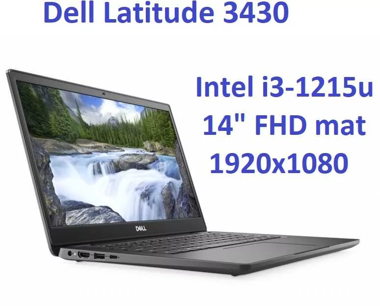 Dell Latitude 3430 i3-1215u 8GB 256SSD 14 FHD 1920x1080 W11pro