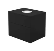 Szafki łazienkowe - Szafka łazienkowa pod umywalkę z blatem Deante Prizma 60 cm czarny mat SDI_NB61 - miniaturka - grafika 1