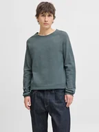 Swetry męskie - Jack & Jones Sweter w kolorze morskim - miniaturka - grafika 1