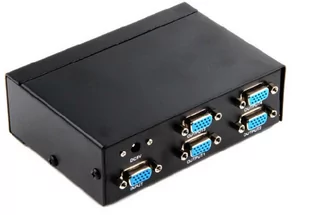 Splitter Rozdzielacz Vga 1 X 4 Monitory Fullhd - Kable - miniaturka - grafika 1