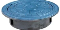 Odwodnienia, kanały i akcesoria - Kaczmarek Właz żeliwny dn 425mm, klasa D400=40t (studnia Diamir 425NW) - miniaturka - grafika 1