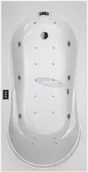 Wanny z hydromasażem - Wanna z hydromasażem prostokątna SC06-WP 160x75 cm - miniaturka - grafika 1