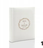 Albumy fotograficzne - Album ślubny, wsuwany, 100 zdjęć 13x18, personalizowany, 12 wzorów - miniaturka - grafika 1