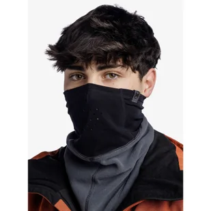 Chusta wielofunkcyjna Buff Mountain Bandana - solid graphite - Czapki i chusty sportowe damskie - miniaturka - grafika 1