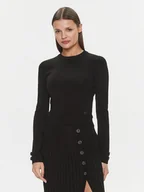 Swetry damskie - Guess Sweter Sophie W4RR52 Z3D60 Czarny Slim Fit - miniaturka - grafika 1