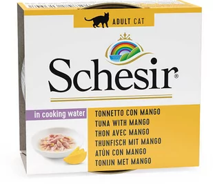 Schesir Fruit, 6 x 75 g - Tuńczyk z mango - Mokra karma dla kotów - miniaturka - grafika 1