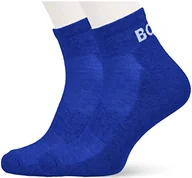 Skarpetki męskie - BOSS Męskie skarpetki 2P AS Sport Col CC Ankle_Socks, Bright Blue433, 39-42, Bright Blue433, 39-42 - miniaturka - grafika 1