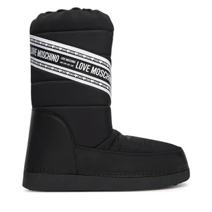 Śniegowce LOVE MOSCHINO JA24162G1NISB000 Czarny - Śniegowce damskie - miniaturka - grafika 1