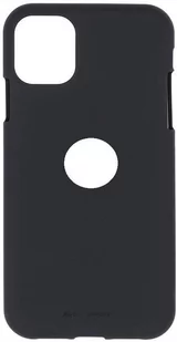 Mercury GOOSPERY Etui Soft Jelly IPHONE 11 PRO MAX czarne - Etui i futerały do telefonów - miniaturka - grafika 1