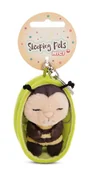 Plecaki - NICI 61609 Sleeping Pets breloczek pszczółka w koszyczku, wierny towarzysz do plecaka lub torby, zawieszka do kluczy dla małych i dużych, 8 cm, żółty - miniaturka - grafika 1