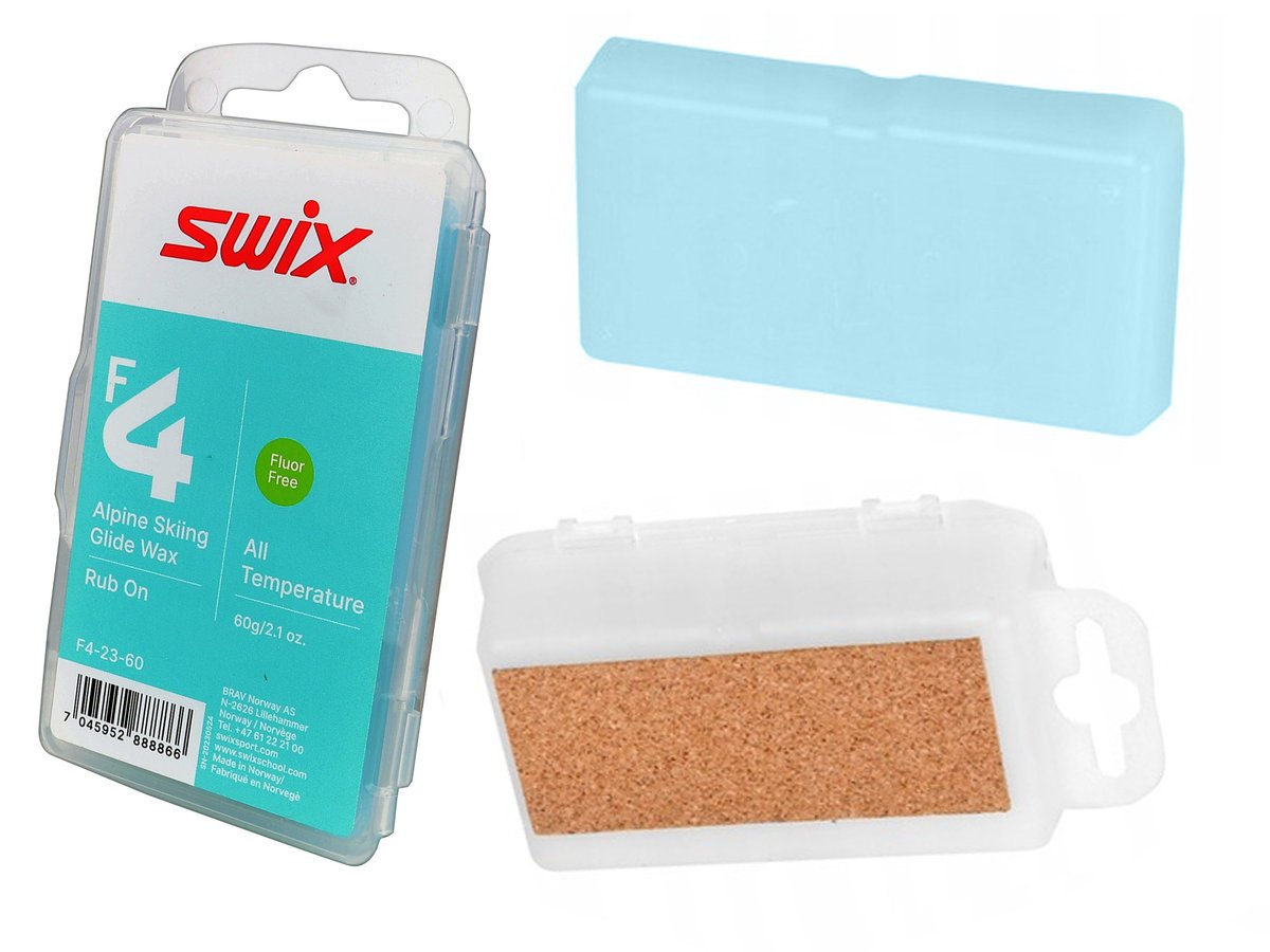 Smar SWIX F4 GLIDEWAX 60G RUB-ON W/CORK F4-23-60