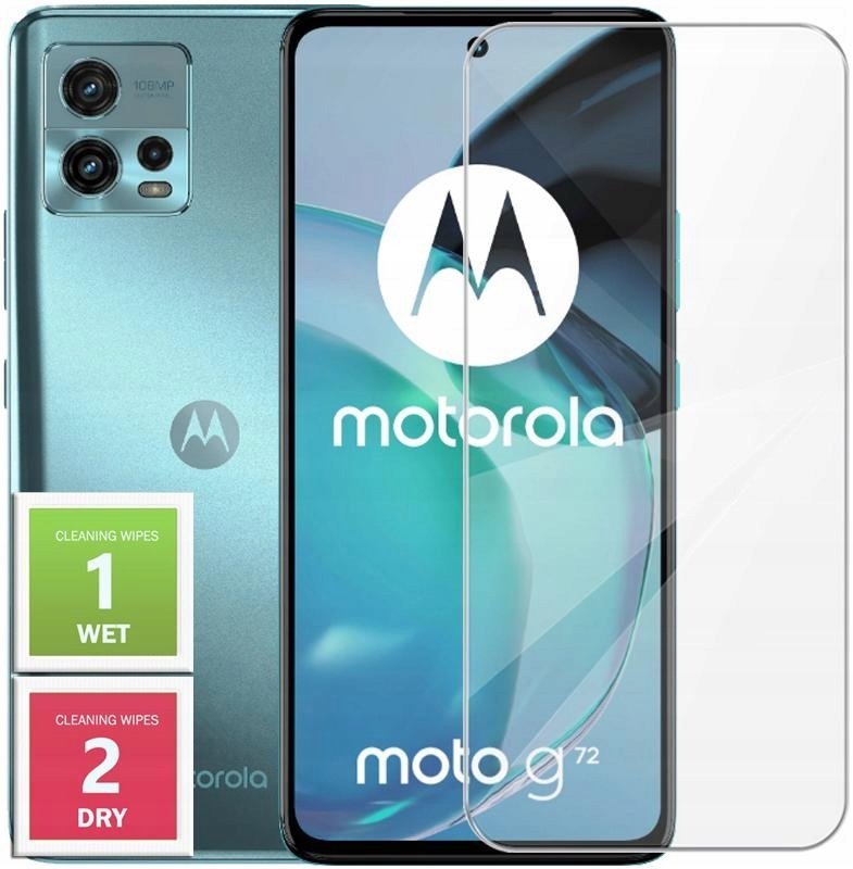 Szkło hartowane do Motorola Moto G72 - Szkiełko ochronne 2.5D, 9H