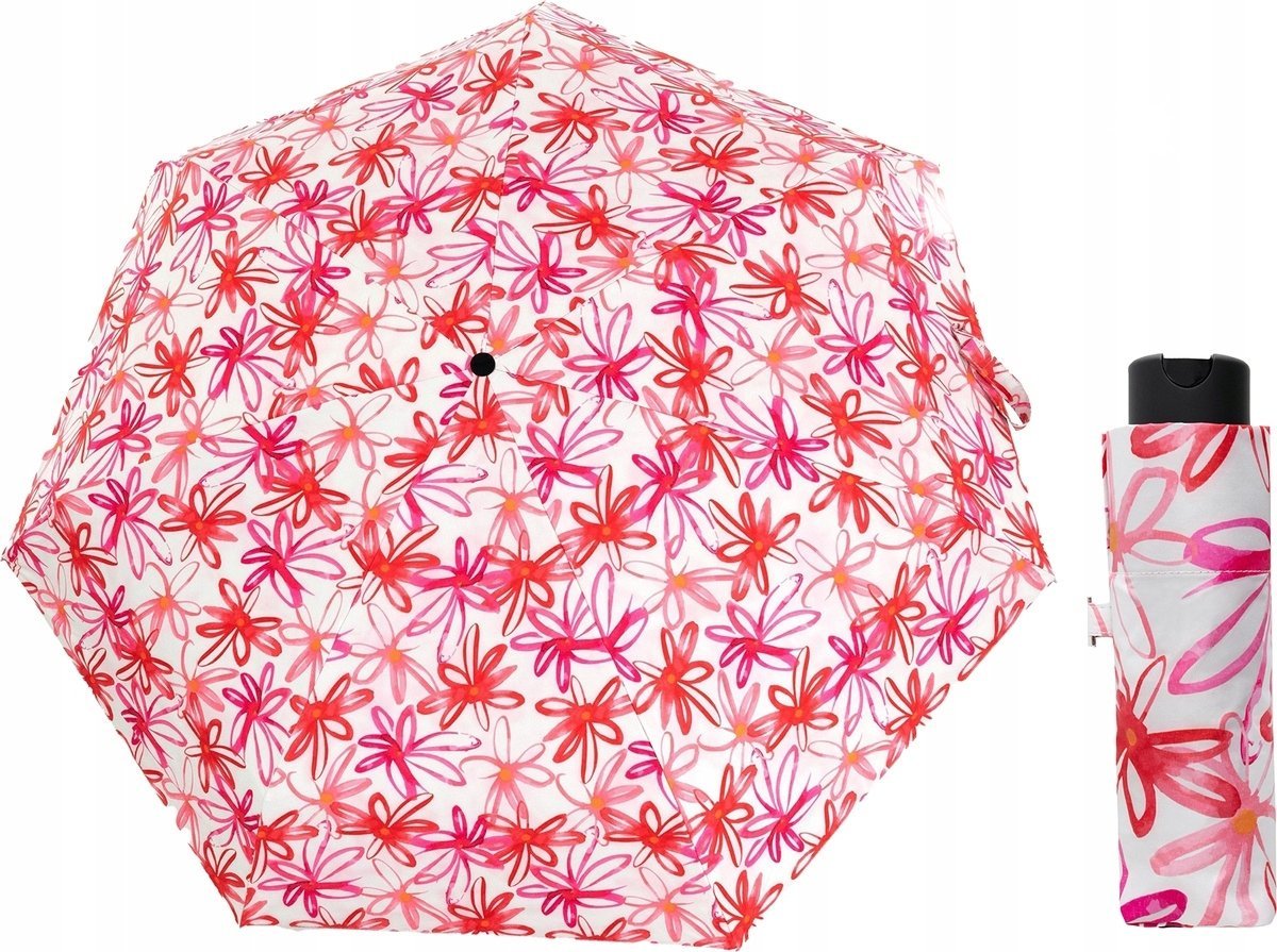 Parasol kieszonkowy Doppler Carbonsteel Mini xs Pink Flowers