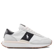 Sneakersy męskie - Sneakersy Polo Ralph Lauren Train 89 809878008002 Szary - miniaturka - grafika 1