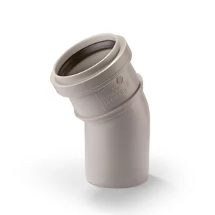Kolano kanalizacyjne 30° 50 mm - Akcesoria hydrauliczne - miniaturka - grafika 1