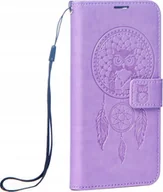 Etui i futerały do telefonów - OEM Kabura MEZZO Book do XIAOMI Redmi Note 13 Pro 5G łapacz snów fioletowy - miniaturka - grafika 1