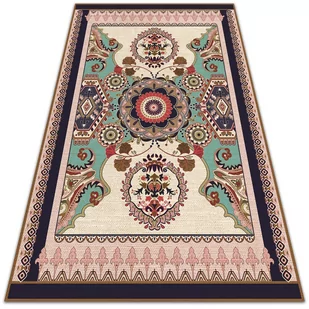 Uniwersalny dywan winylowy Geometryczne kwiaty 120x180 cm - Dywany - miniaturka - grafika 1