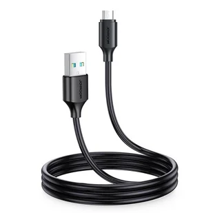 Joyroom kabel USB-A - Micro USB 480Mb/s 2.4A 1m czarny S-UM018A9 - Kable USB - miniaturka - grafika 1