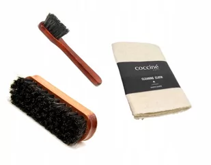 Coccine Zestaw 3W1 Szmatka Szczotka Mazak Do Butów - Środki do obuwia i ubrań Coccine Zestaw 3W1 Szmatka Szczotka Mazak Do Butów - Środki do obuwia i ubrań - miniaturka - grafika 1