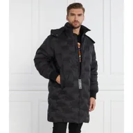 Kurtki męskie - Iceberg Puchowa kurtka | Oversize fit - miniaturka - grafika 1