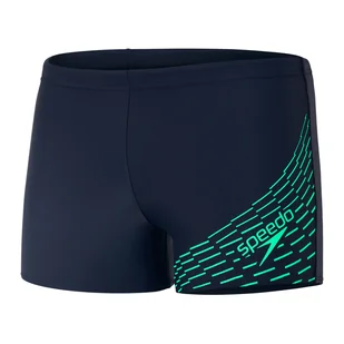 Męskie Bokserki kąpielowe SPEEDO MEDLEY LOGO ASHT AM 8-11354H135 – Niebieski - Kąpielówki męskie - miniaturka - grafika 1