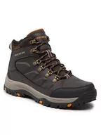 Buty trekkingowe męskie - Skechers Trekkingi Daggett 204642/CHOC Brązowy - miniaturka - grafika 1