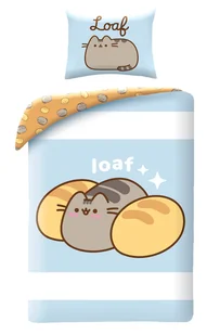Pościel dziecięca Pusheen 140 x 200 cm Halantex mikrofibra kotek kot - Pościel dla dzieci - miniaturka - grafika 1