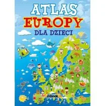 Fenix Atlas Europy dla dzieci - Opracowanie zbiorowe - Książki edukacyjne - miniaturka - grafika 1