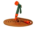 Węże ogrodowe i zraszacze - RAMP Wąż Ogrodowy Rozciągliwy Z Armaturą 12,5-50m WOX50 - miniaturka - grafika 1