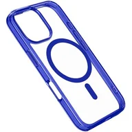 Etui i futerały do telefonów - Etui CELLULARLINE Iconic Magsafe do Apple iPhone 16 Pro Max Przezroczysto-niebieski - miniaturka - grafika 1