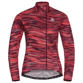 Bluzy na rower - Bluza sportowa rowerowa damska Odlo Zeroweight Ceramiwarm 411831 r.S - miniaturka - grafika 1