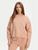 Bluzy damskie - Lacoste Bluza SF5614 Pomarańczowy Oversize - miniaturka - grafika 1