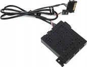 Akcesoria do komputerów stacjonarnych - Nzxt NZXT AC-CRFR0-B1, 9 channels, Black, 3-pin connector, 4-pin connector, 12 V, 102 mm, 38 mm - miniaturka - grafika 1